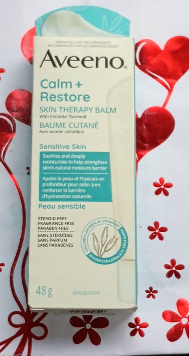 Aveeno Calm + Restore Skin Therapy Balm review photo by Mucci