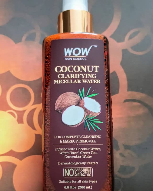 WOW Skin Science Coconut Super Rich Facial Toner review photo by Mucci
