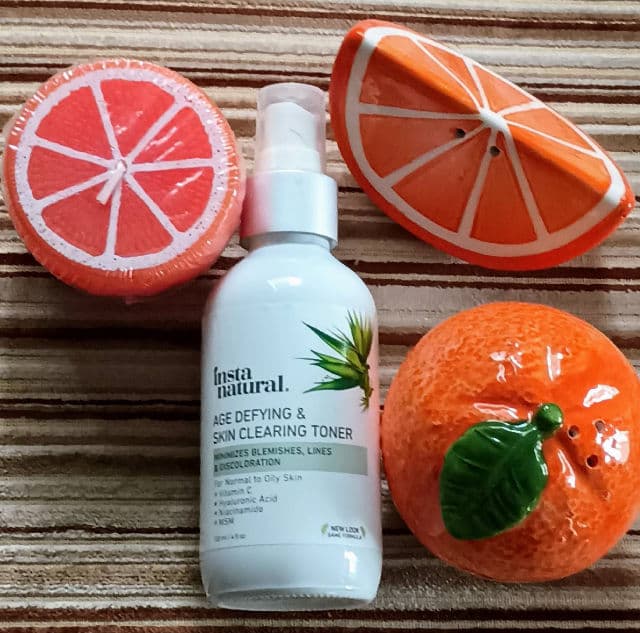 InstaNatural Vitamin C Toner review photo by Mucci