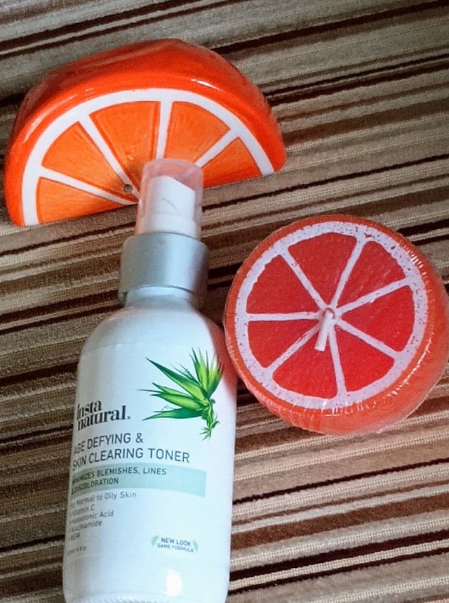 InstaNatural Vitamin C Toner review photo by Mucci