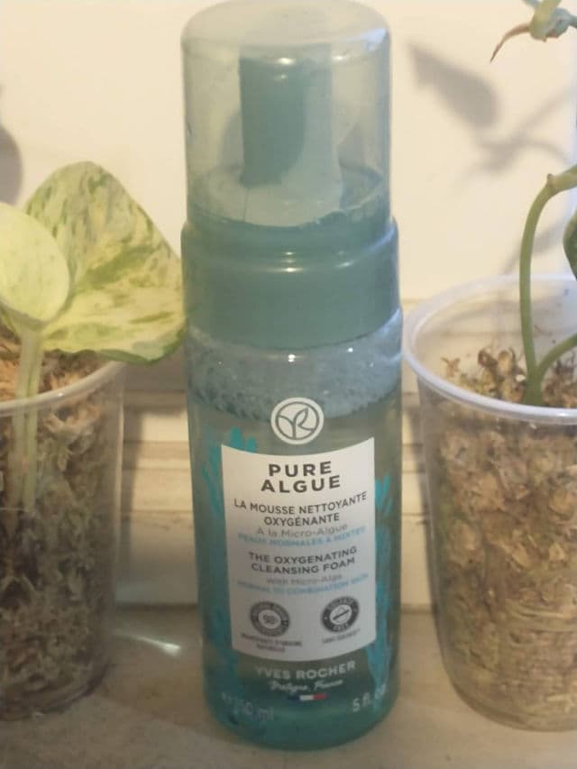 YVES ROCHER Pure Algue - Oxygenating Cleansing Foam review photo by Mucci