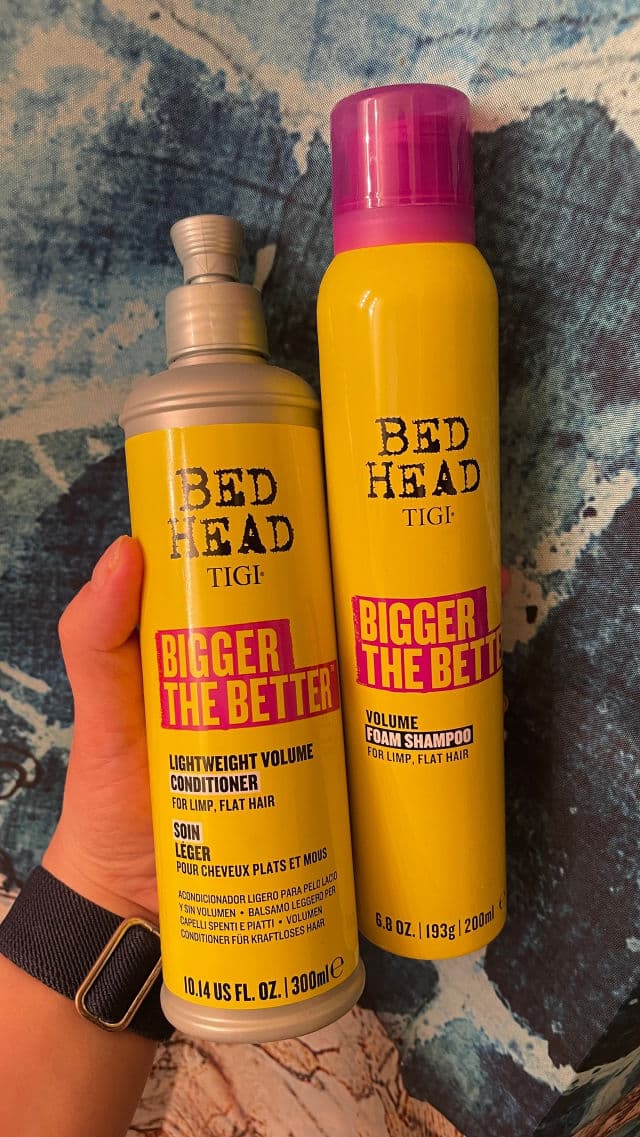 TIGI Bed Head Bigger the Better Lightweight Volume Conditioner review photo by grby