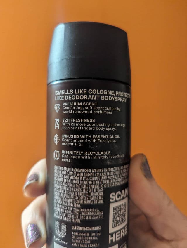 AXE  Pure Coconut Premium Deodorant Body Spray review photo by merllamicorn