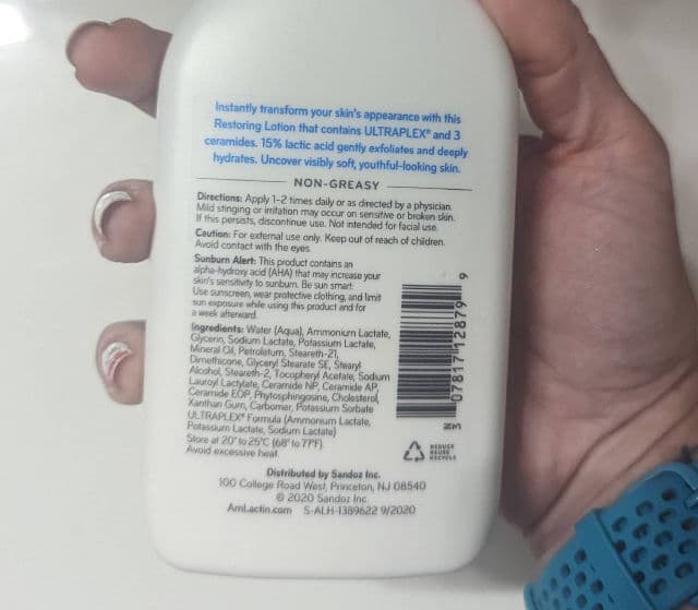 Rapid Relief Restoring Lotion + Ceramides product review