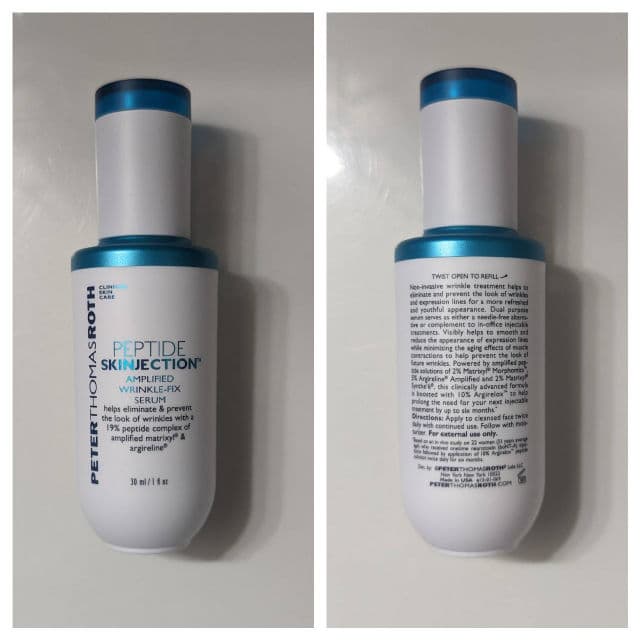 Peter Thomas Roth Peptide Skinjection Amplified Wrinkle-Fix Serum review photo by merllamicorn