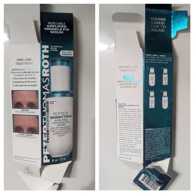Peter Thomas Roth Peptide Skinjection Amplified Wrinkle-Fix Serum review photo by merllamicorn