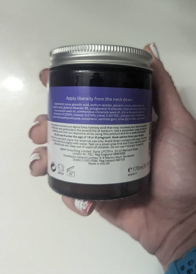 Glycomide Body Cream B1 product review