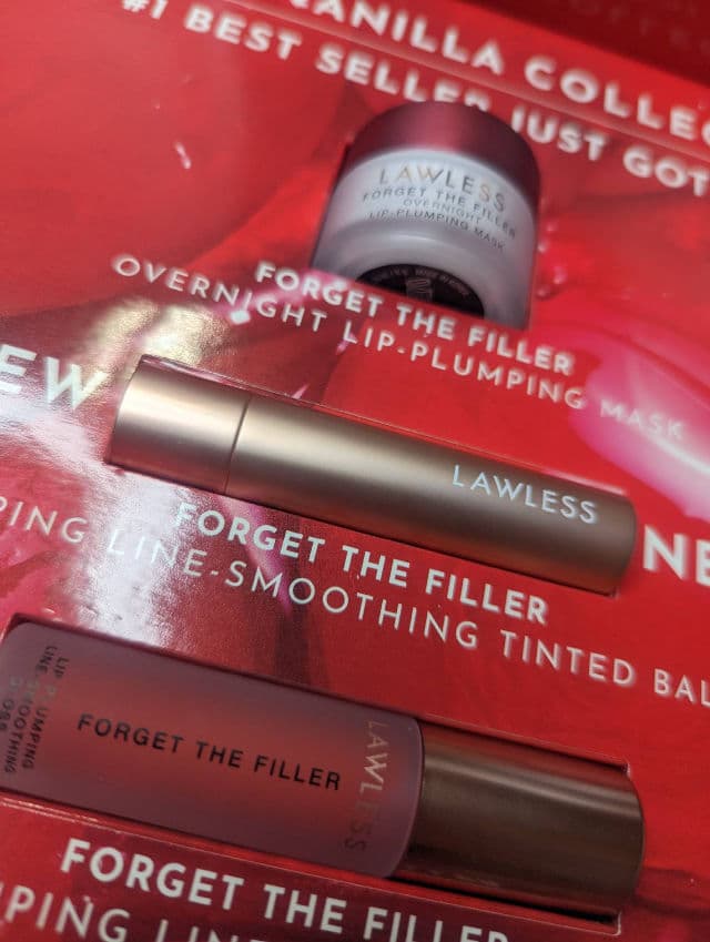 Lawless Forget the Filler Lip Plumping Tinted Balm Stick review photo by merllamicorn