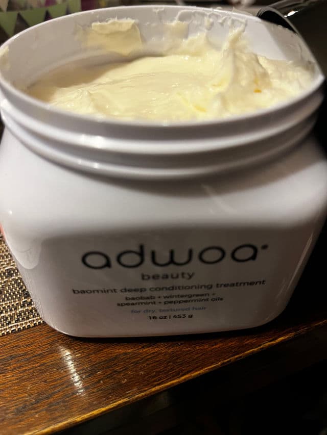 adwoa beauty Baomint Deep Conditioning Treatment review photo by KatieKanp
