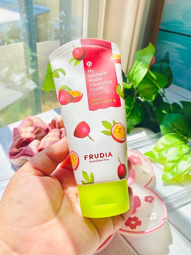 Frudia My Orchard Mochi Cleansing Foam Passion Fruit review photo by Vaniayah