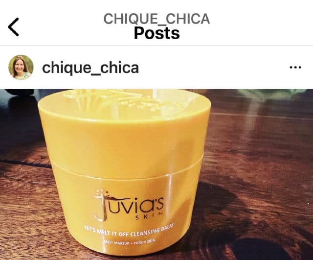 Juvia’s Skin Let's Melt It Off Cleansing Balm review photo by Chique