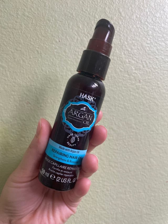 HASK Argan Oil Repairing Hair Oil review photo by lizethsalas8