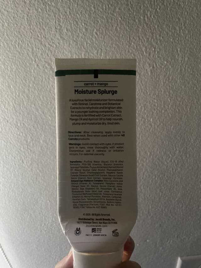 40 Carrots Carrot + Mango Moisture Splurge review photo by FattyTessie