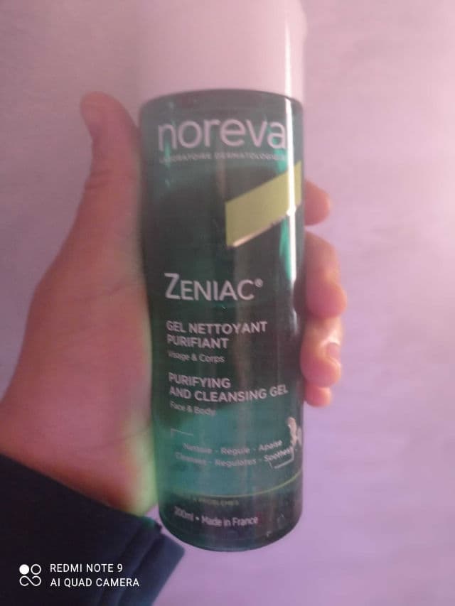Noreva Laboratoires Zeniac High Tolerance Purifying and Cleansing Gel  review photo by Fatom