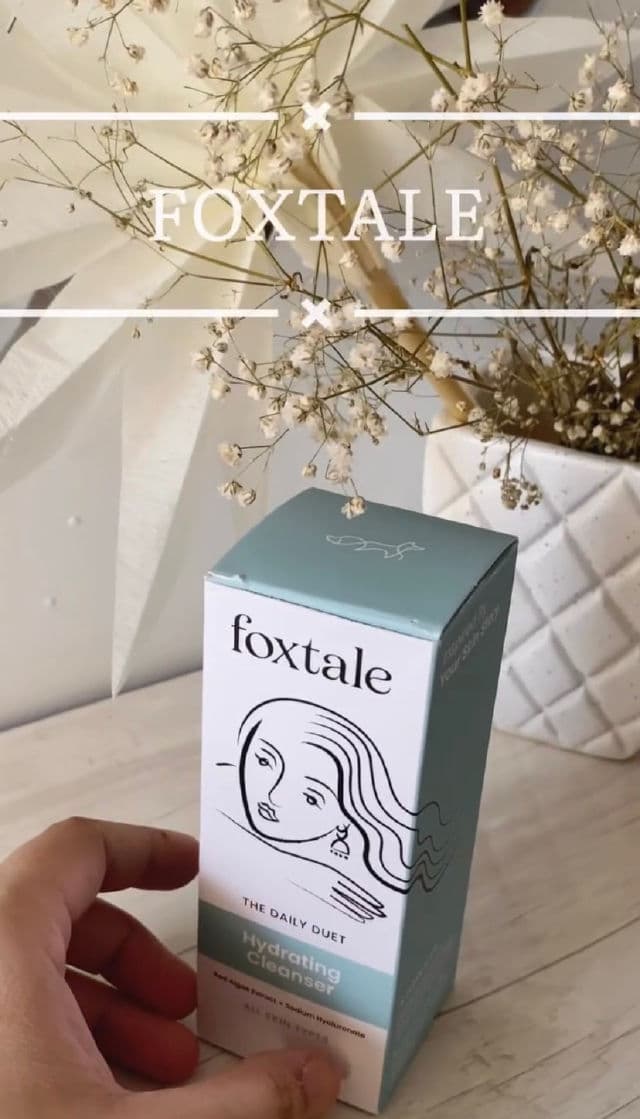Foxtale The Daily Duet Hydrating Cleanser review photo by Shivach
