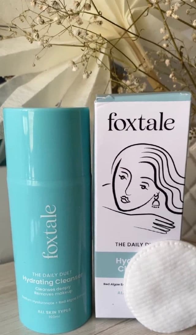 Foxtale The Daily Duet Hydrating Cleanser review photo by Shivach