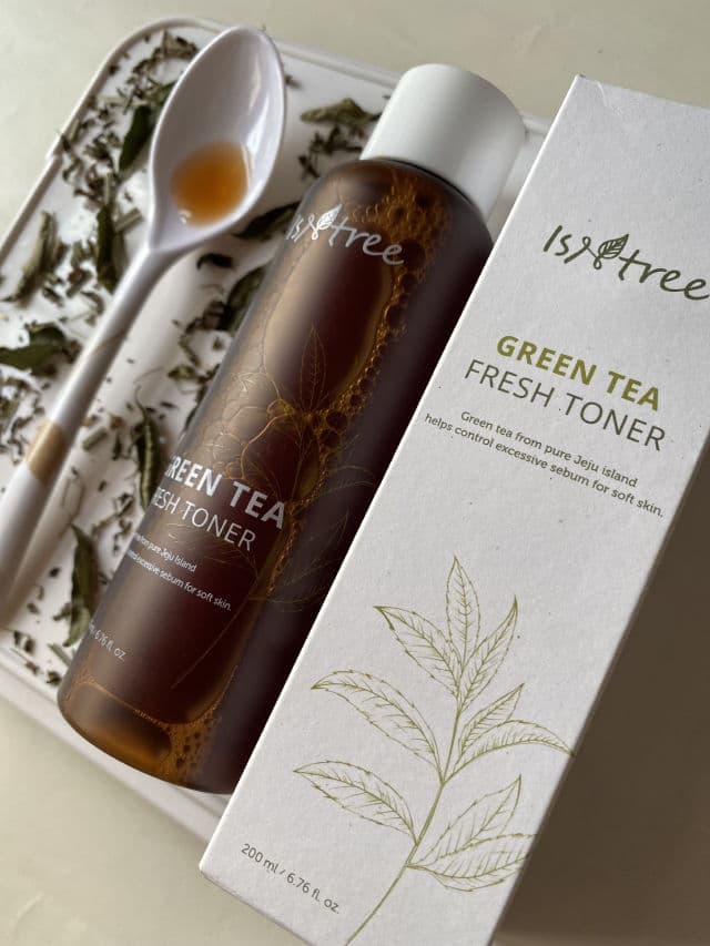 ISNTREE Green Tea Fresh Toner review photo by Shivach