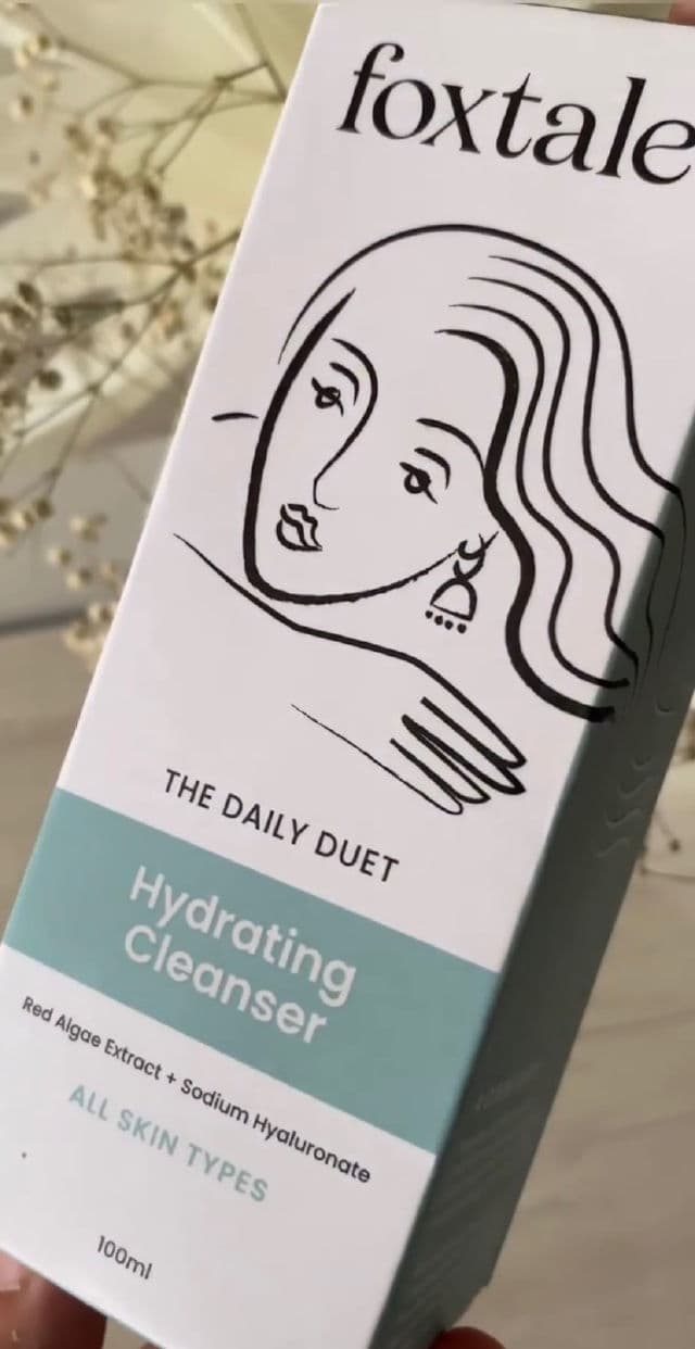Foxtale The Daily Duet Hydrating Cleanser review photo by Shivach