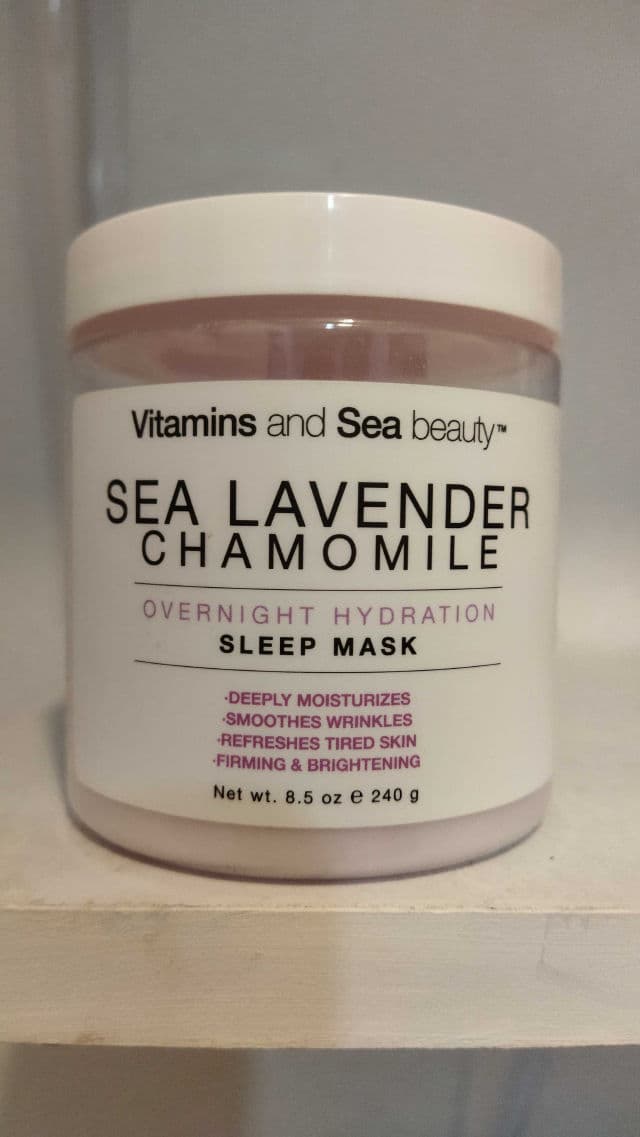 VitaminSea.beauty Sea Lavender Chamomile Overnight Hydration Sleep Mask review photo by Marlaalvarezz