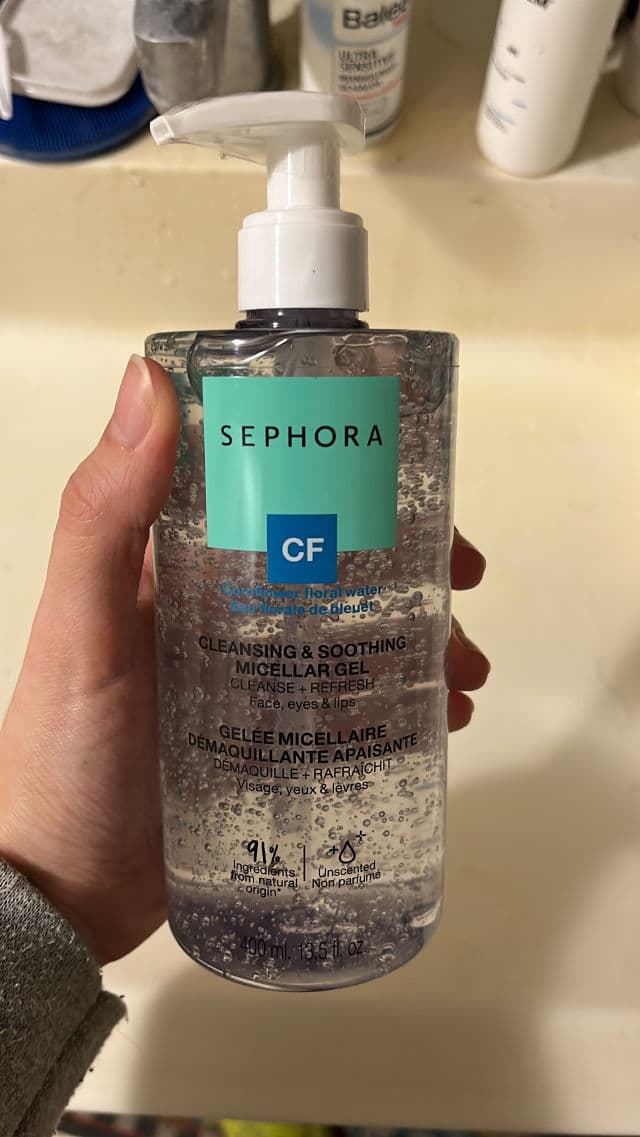 Sephora Collection Triple Action Gentle Remover Micellar Gel review photo by andymatsu
