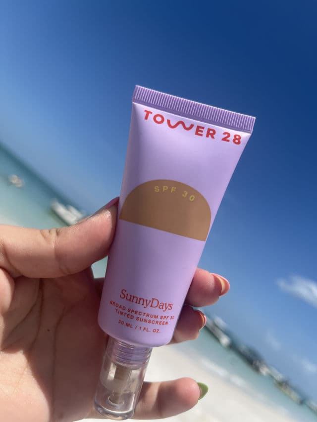 Tower 28 Beauty SunnyDays SPF 30 Tinted Sunscreen review photo by MelsViews