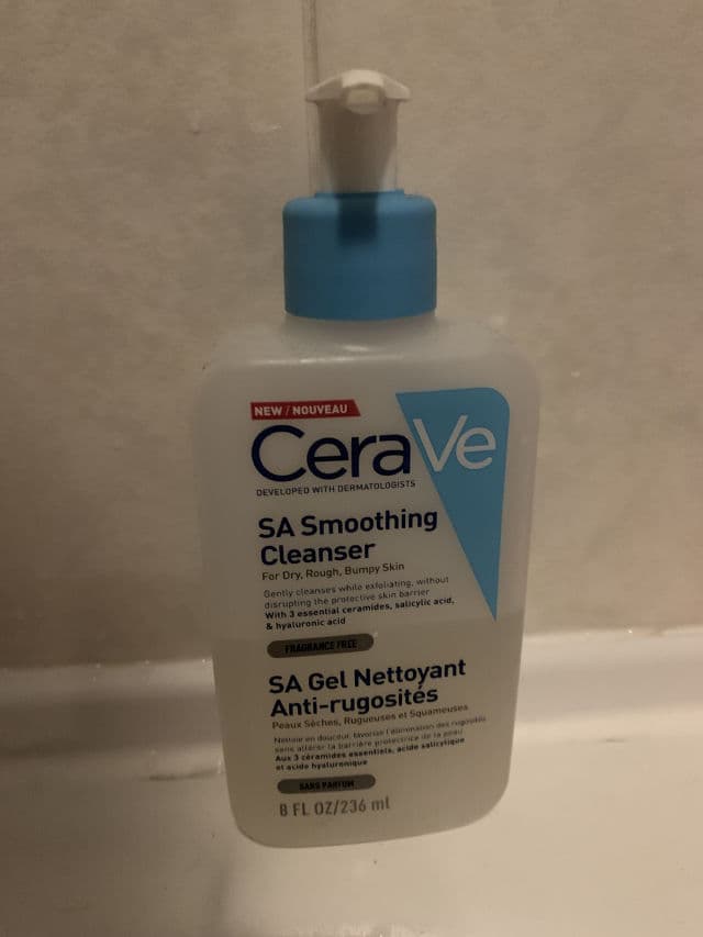 CeraVe Renewing SA Cleanser review photo by glowwithrachel