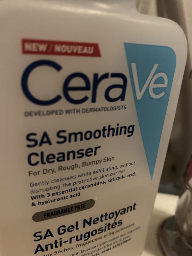 CeraVe Renewing SA Cleanser review photo by glowwithrachel