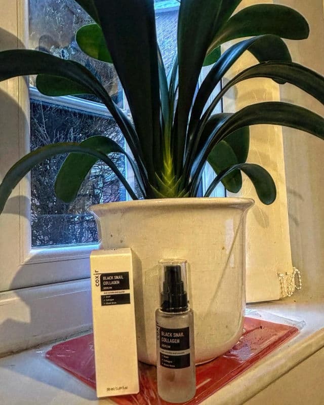 Coxir Black Snail Collagen Serum review photo by l88exa