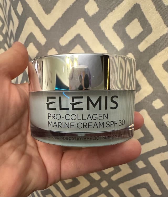 Elemis Pro-Collagen Marine Cream SPF 30 review photo by christidiane