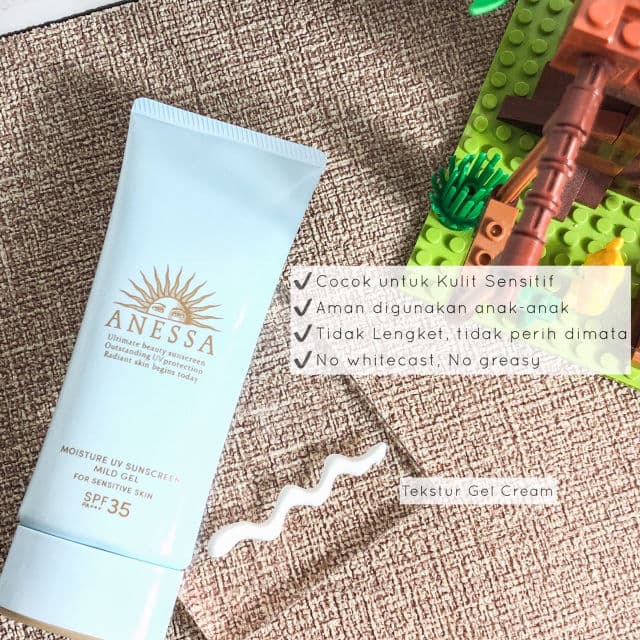 Anessa Moisture UV Mild Gel N SPF 35 review photo by PutriHaryanta