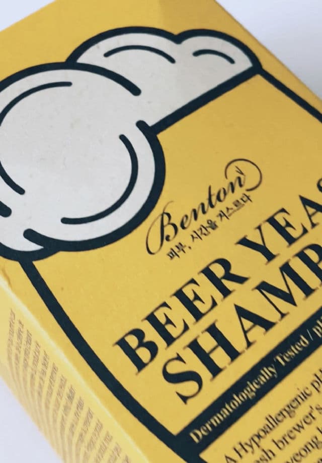 BENTON Beer Yeast Shampoo review photo by dreamyglowyskin