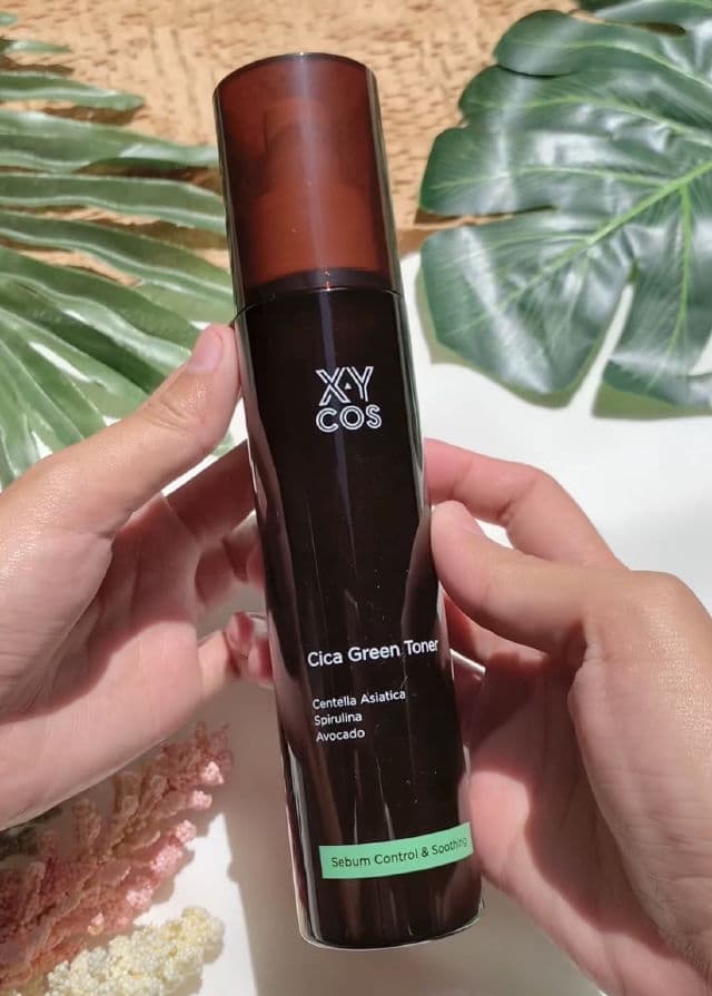 XYCOS Cica Green Toner review photo by skincarebykaye