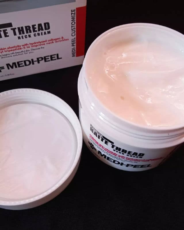 medi-peel Premium Naite Thread Neck Cream review photo by Rechellerae