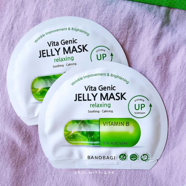 BANOBAGI Anti-Wrinkle Whitening Vita Genic Relaxing Jelly Mask review photo by skinwithzee
