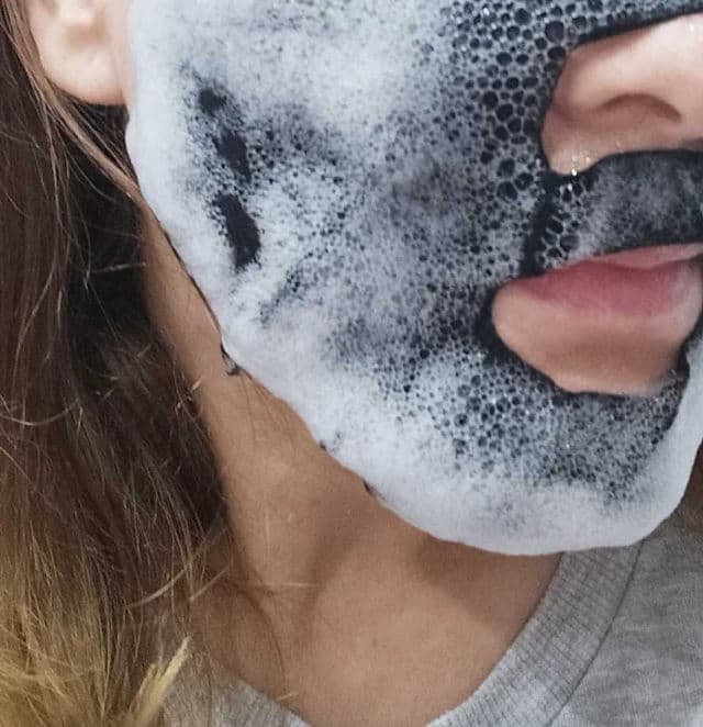 Ondo Beauty 36.5 Charcoal & Yuja Bubble Mask review photo by tonirrp