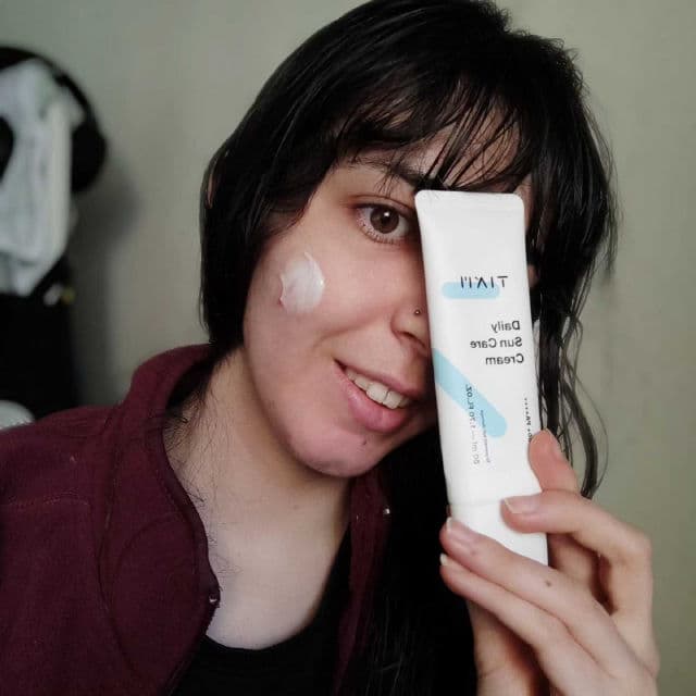 TIAM Daily Sun Care Cream SPF50 PA+++ review photo by protectorsolarforeve