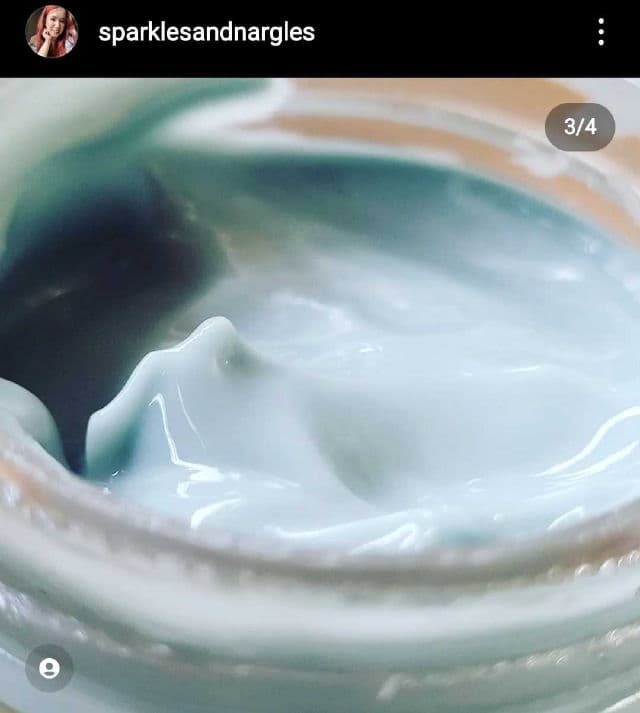 Solved Skincare Blue Tansy + Blue Spirulina w/ 5% Niacinamide Repair Cream review photo by sparklesandnargles