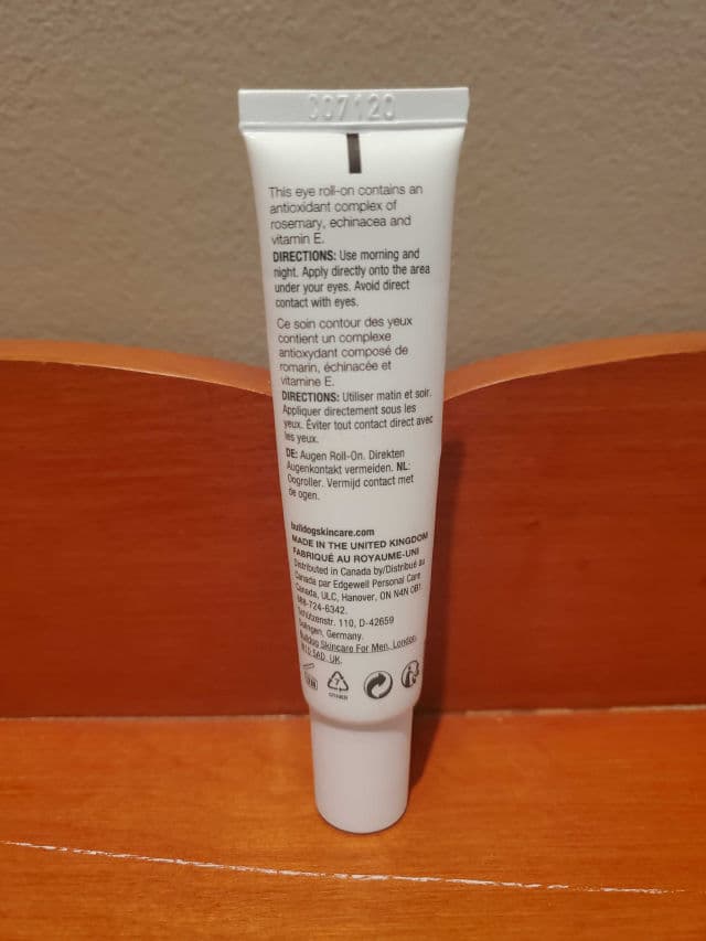 Bulldog Skincare for Men Original Eye Roll-On review photo by prairielife204