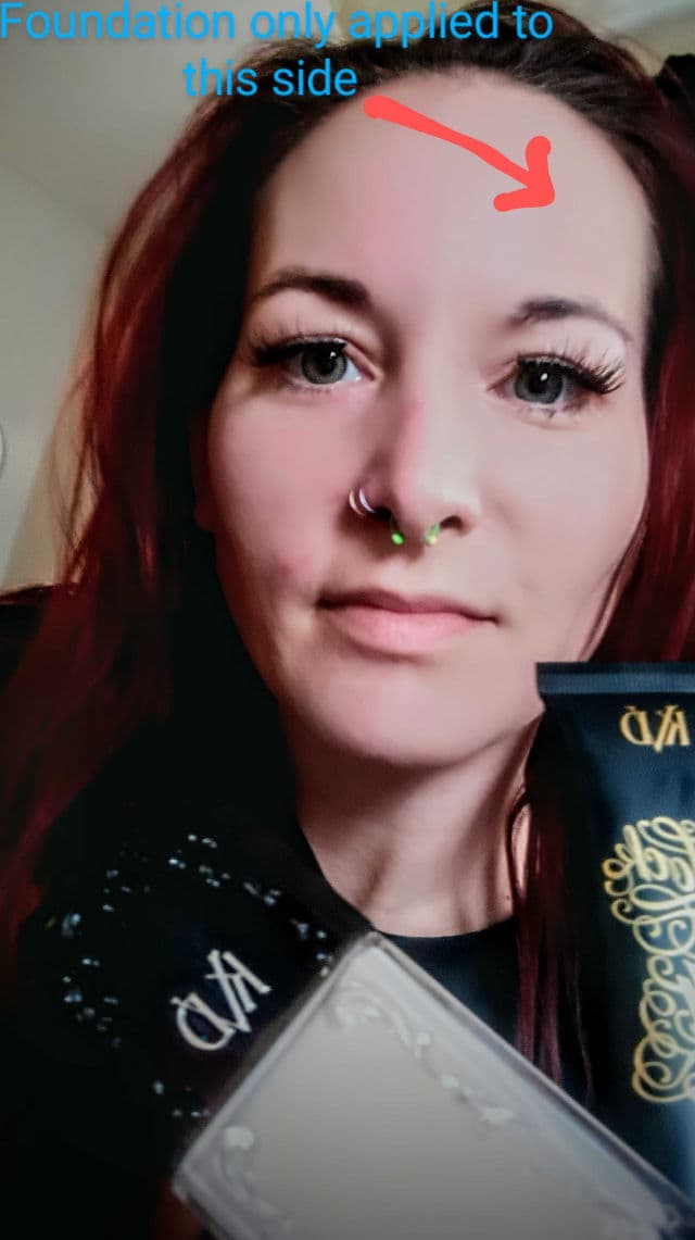 KVD Beauty Good Apple Full-Coverage Transfer-Proof Serum Foundation review photo by ProVanityFX