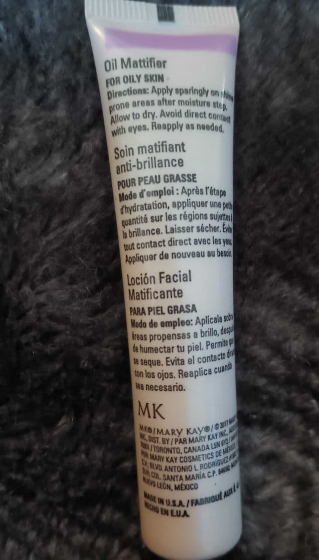 Mary Kay Oil Mattifier review photo by ProVanityFX