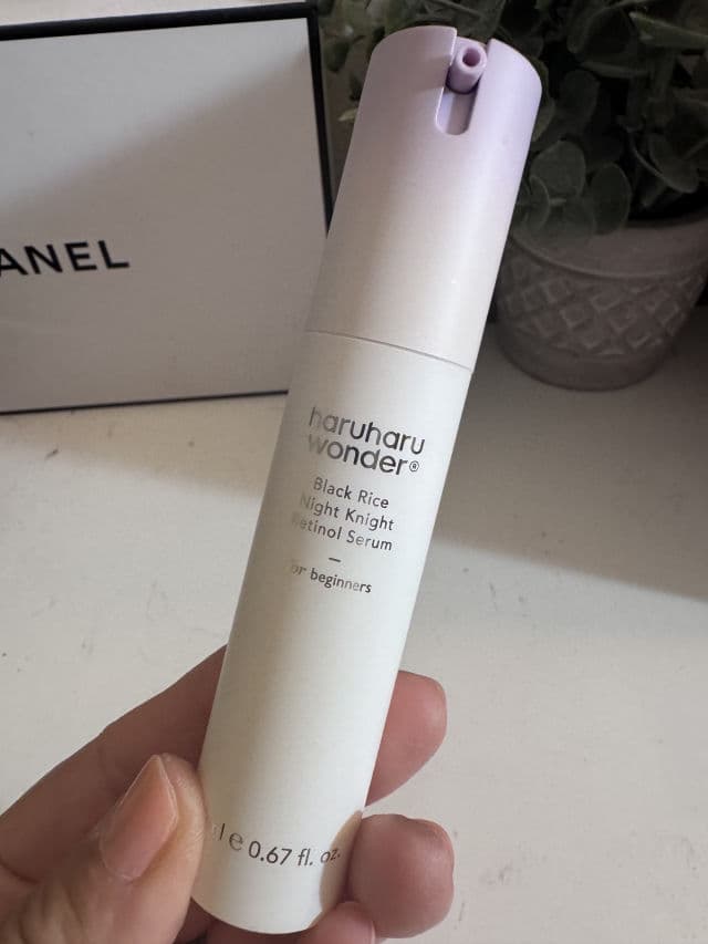 HaruHaru WONDER Black Rice Night Knight Retinol Serum review photo by jpjpleeee