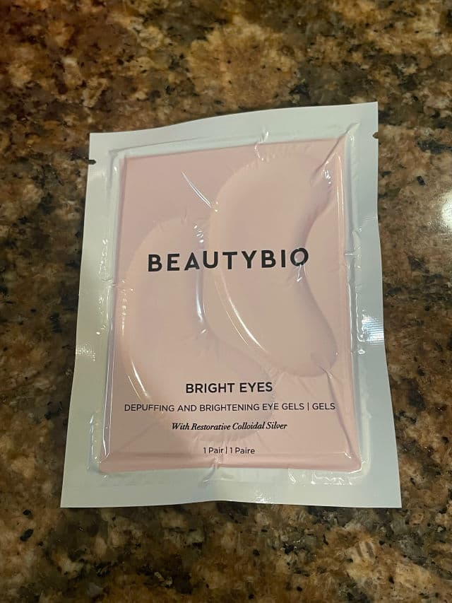 BeautyBio Bright Eyes Collagen-Infused Brightening Colloidal Silver Eye Masks review photo by jpjpleeee