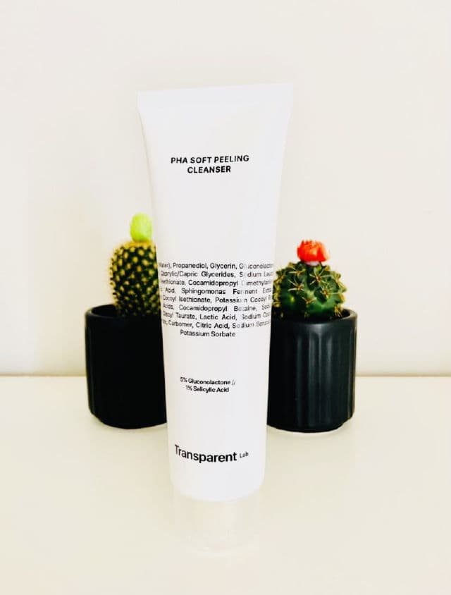 Transparent Lab PHA Soft Peeling Cleanser review photo by ImproveYourSkin