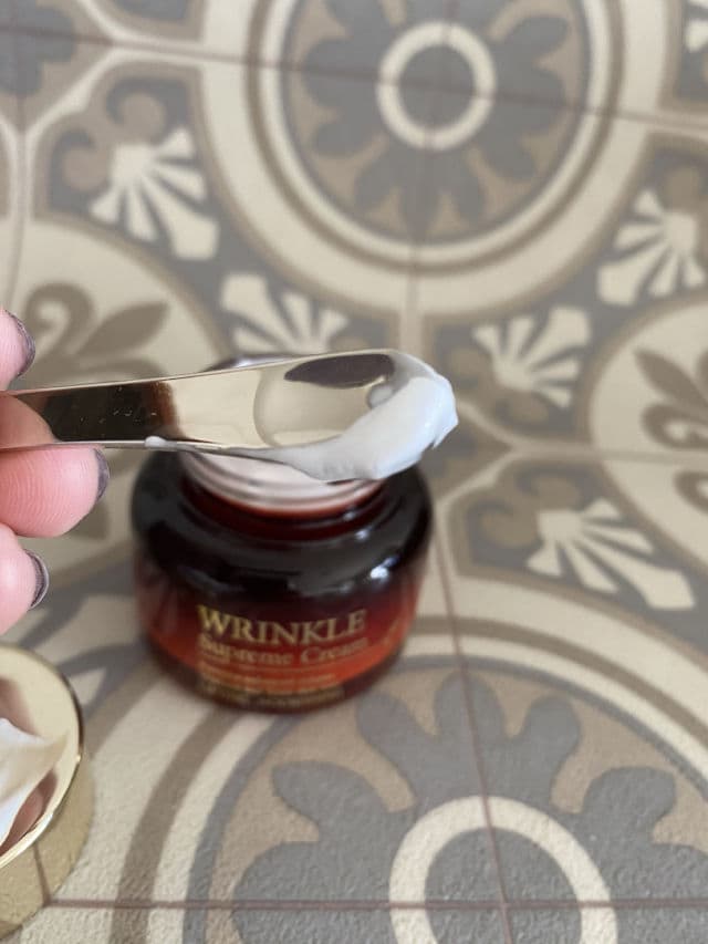 The Skin House Wrinkle Supreme Cream review photo by ImproveYourSkin