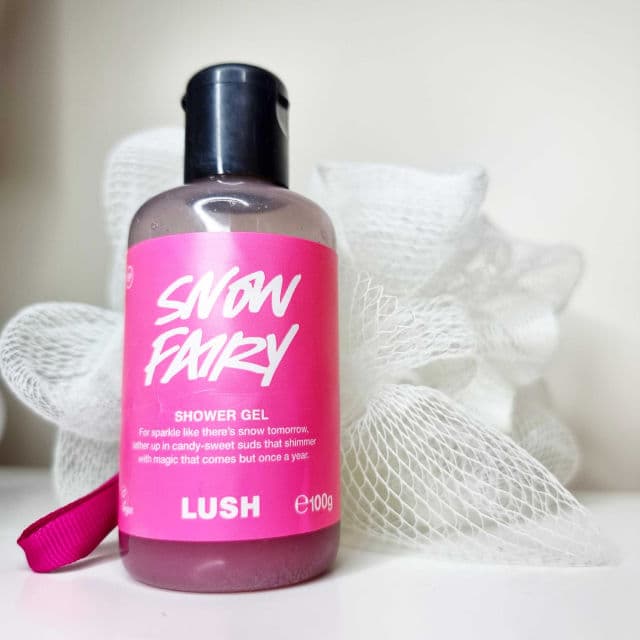 LUSH Snow Fairy Shower Gel review photo by Stargirl170