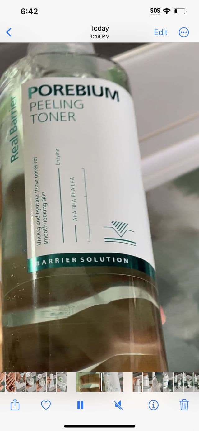 Real Barrier Pore Bium Peeling Toner review photo by mona29
