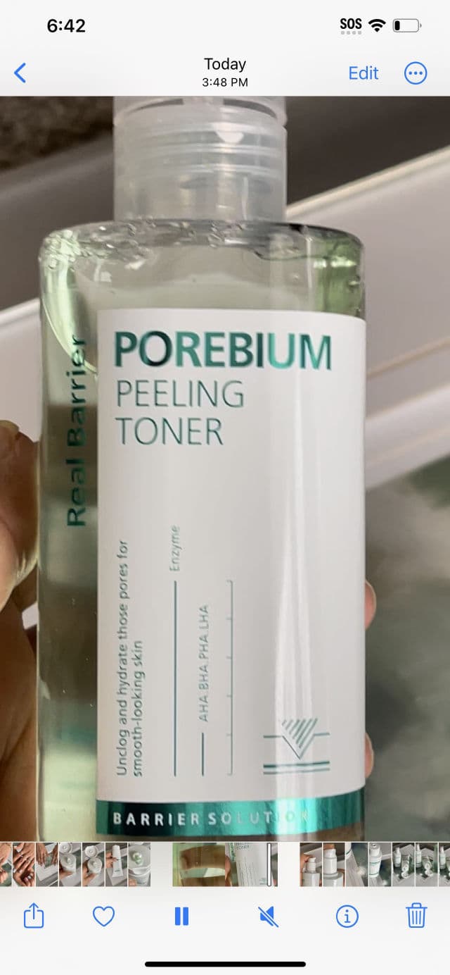 Real Barrier Pore Bium Peeling Toner review photo by mona29