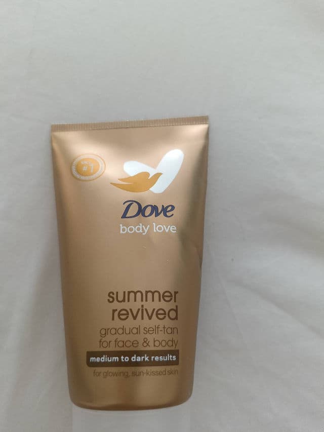 Dove DermaSpa Summer Revived Self Tanning Body Lotion Medium to Dark review photo by valybp
