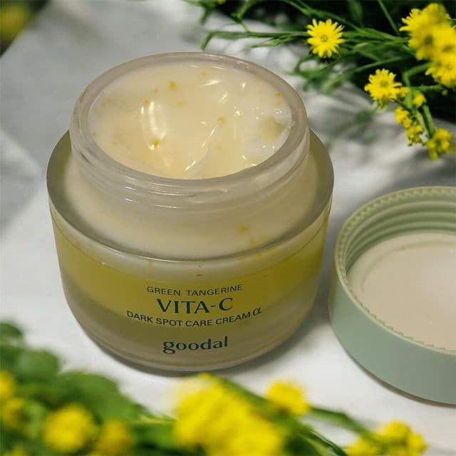 GOODAL Green Tangerine Vita C Dark Spot Care Cream Alpha review photo by August81