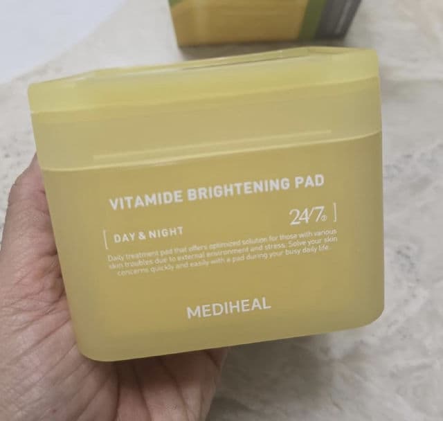 MEDIHEAL Vitamin C Bright Toning Pad review photo by canlellin 